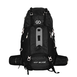 Wanderrucksack wasserdicht ALBIS 60L schwarz