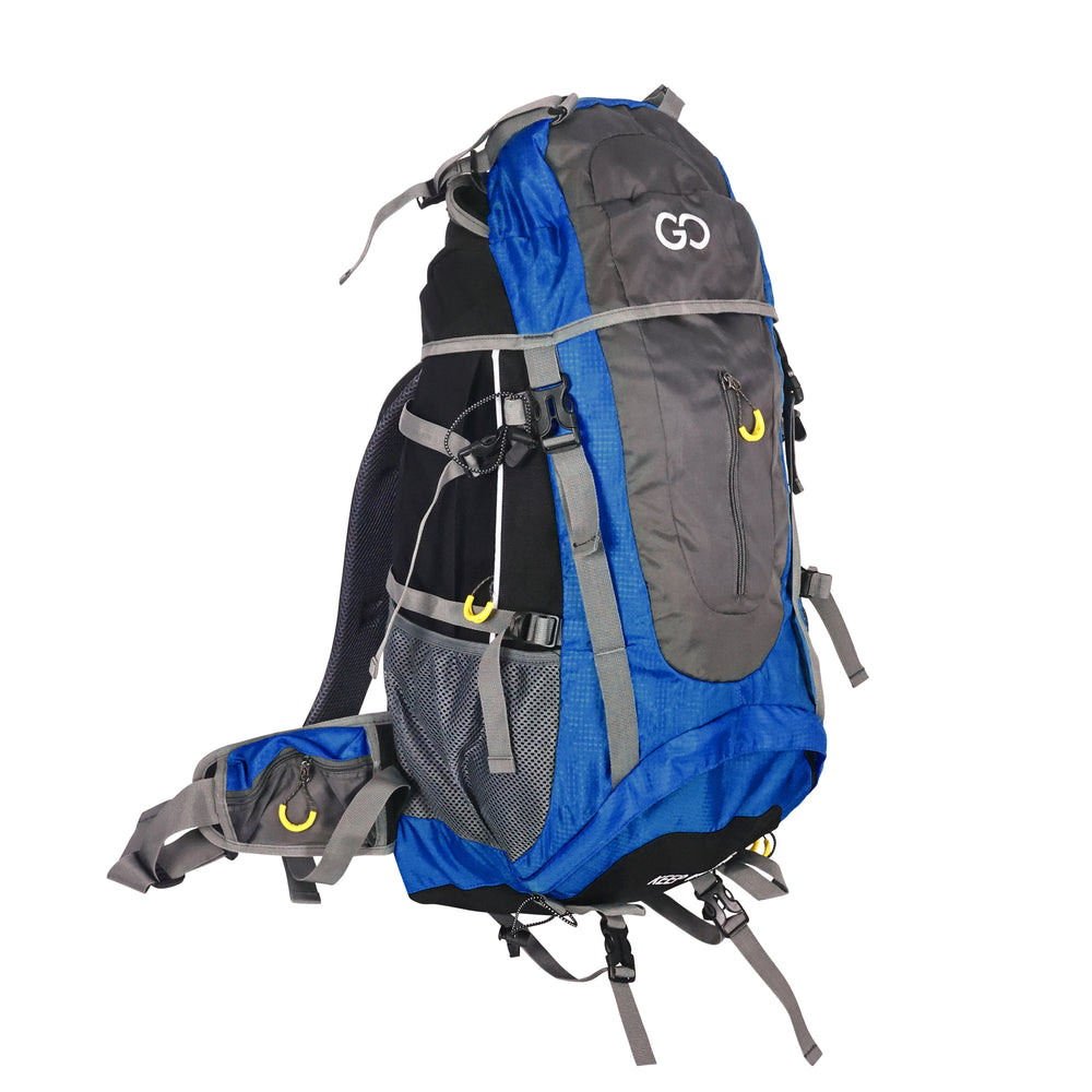 Zaino da trekking impermeabile WEISSHORN 70L blu