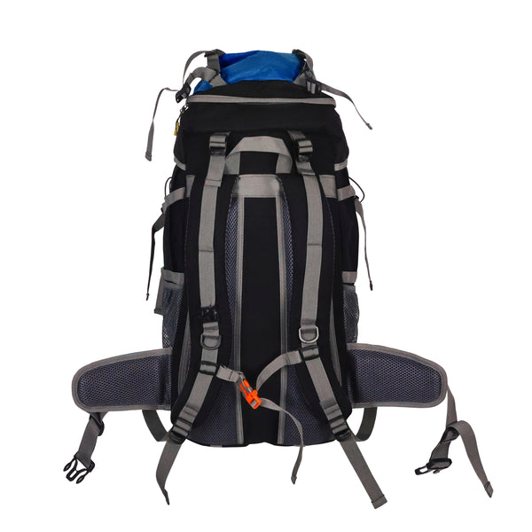 Wanderrucksack wasserdicht WEISSHORN 70L blau