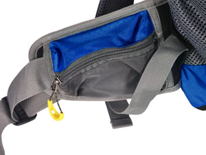 Wanderrucksack wasserdicht WEISSHORN 70L blau