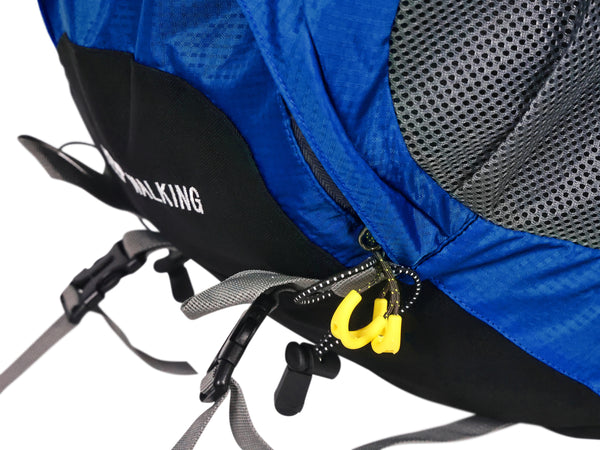 Wanderrucksack wasserdicht WEISSHORN 70L blau