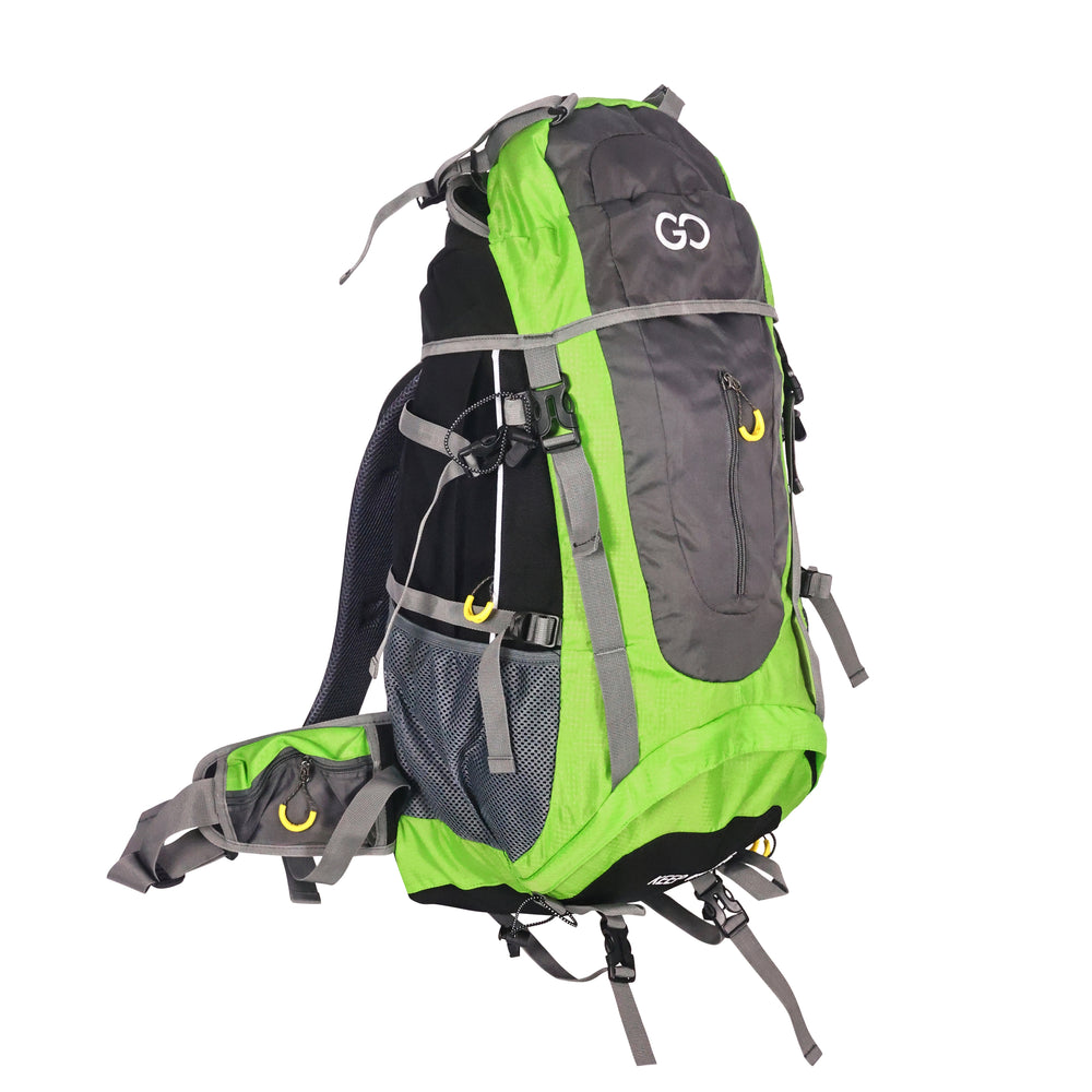 Zaino da trekking impermeabile WEISSHORN 70L verde