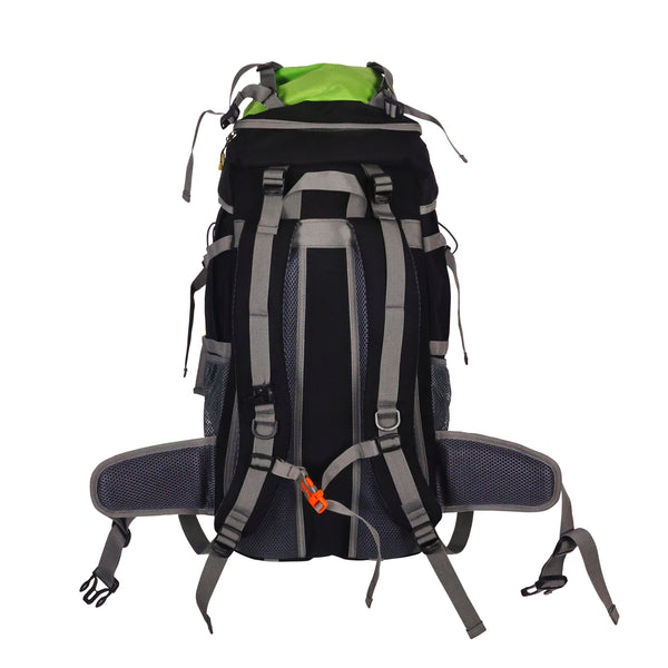 Wanderrucksack wasserdicht WEISSHORN 70L grün