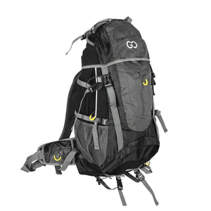 Wanderrucksack wasserdicht WEISSHORN 70L schwarz