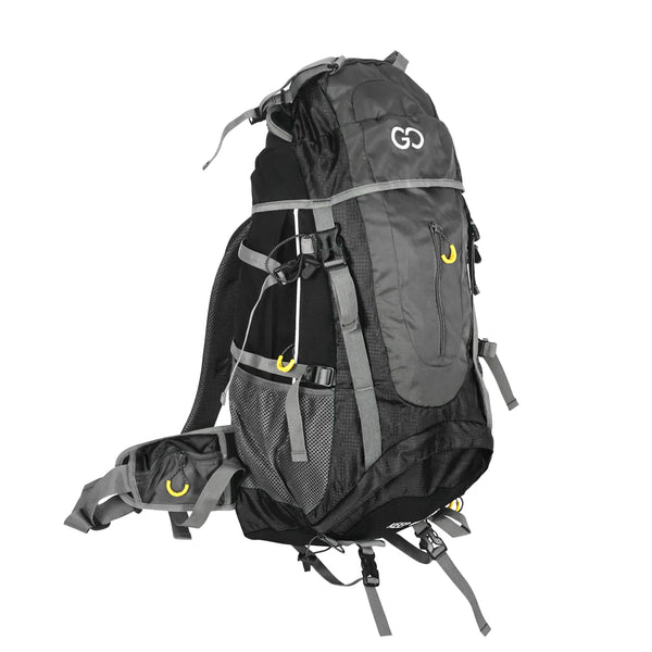 Wanderrucksack wasserdicht WEISSHORN 70L schwarz