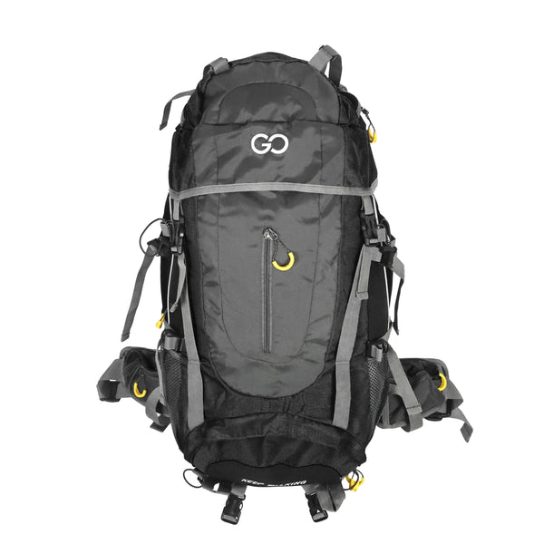 Wanderrucksack wasserdicht WEISSHORN 70L schwarz