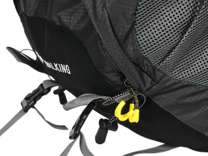 Wanderrucksack wasserdicht WEISSHORN 70L schwarz
