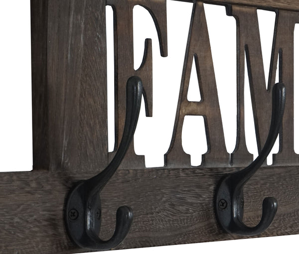Wandgarderobe Garderobe Family Vintage braun shabby