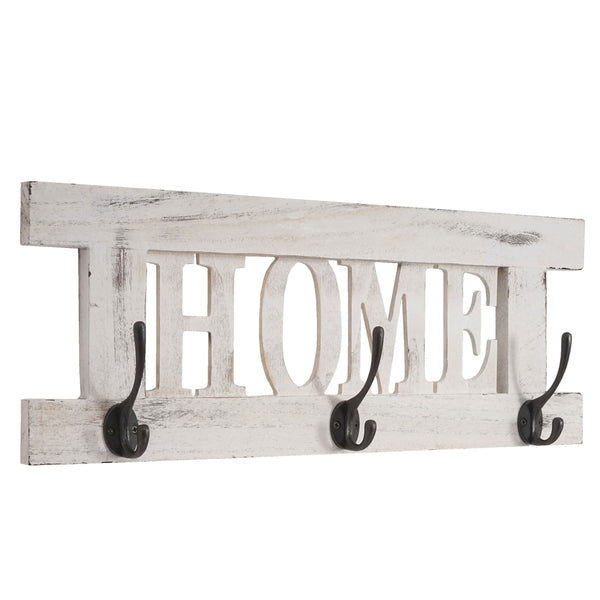Wandgarderobe, Garderobe Home, Vintage weiss, shabby