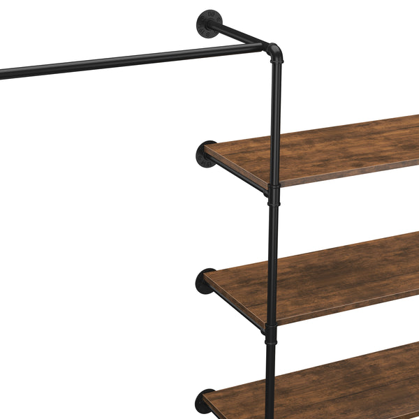 Wandgarderobe Industrial METROPOLITAN 188 x 184 cm