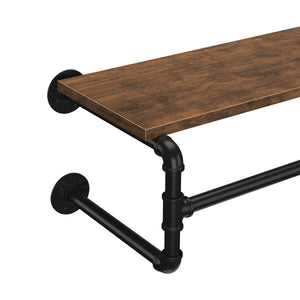 Wandgarderobe Industrial METROPOLITAN 70 x 25 cm
