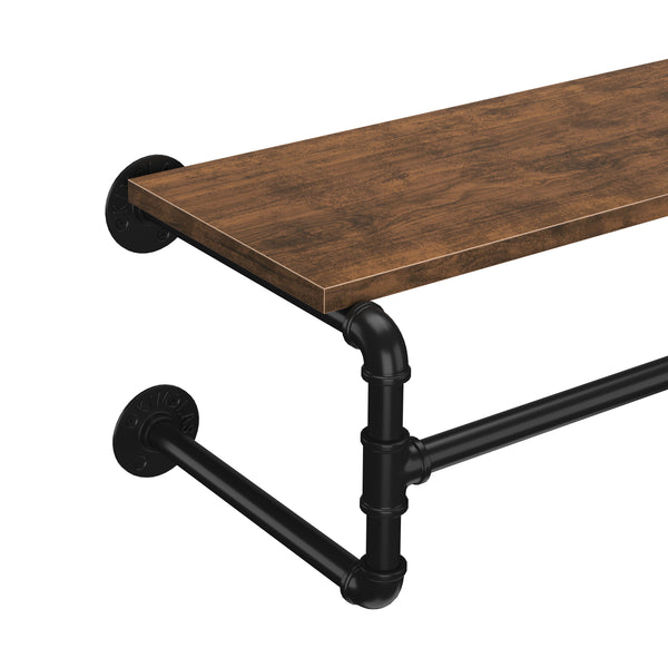 Wandgarderobe Industrial METROPOLITAN 70 x 25 cm
