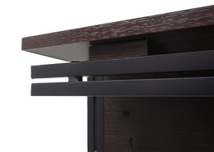 Wandgarderobe Regal 24x75x24cm 3D-Struktur dunkelbraun