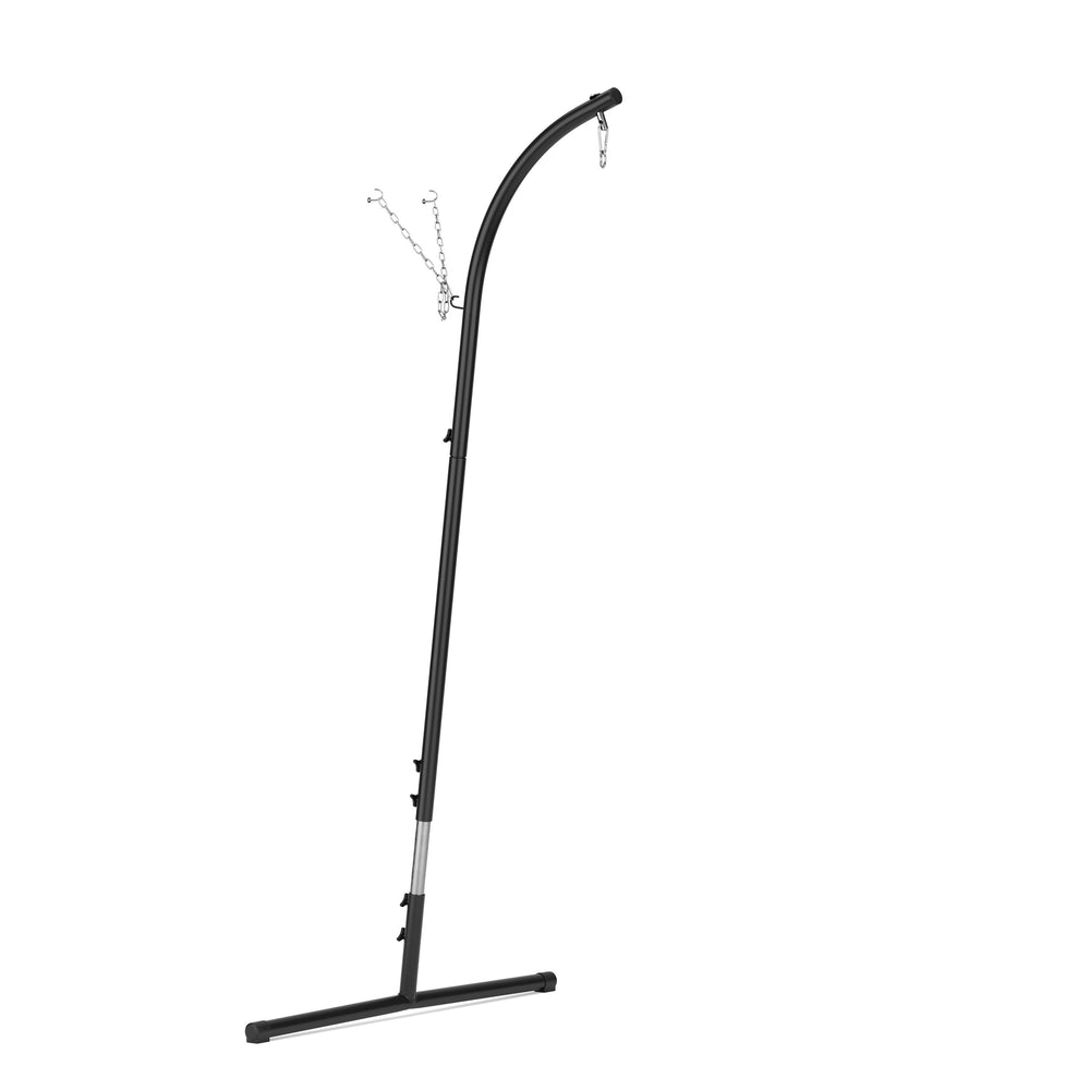 Telaio da parete per sedie sospese, 100 x 60 x 260 cm, nero
