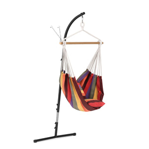 Wandgestell für Hängesessel 100 x 60 x 260 cm schwarz