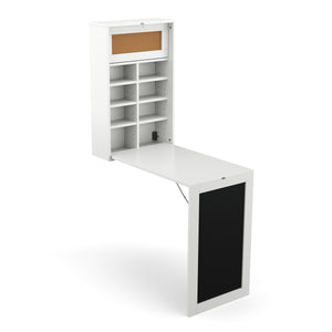 Wandklapptisch GRETA multifunktional weiss