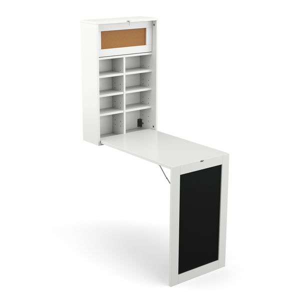 Wandklapptisch GRETA multifunktional weiss