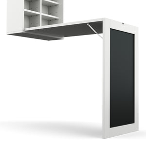 Wandklapptisch GRETA multifunktional weiss