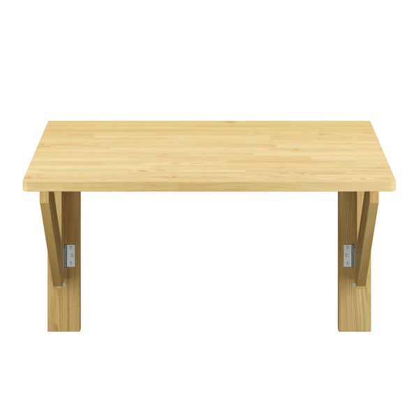 Wandklapptisch Holz VEGA 75 x 50 cm natur