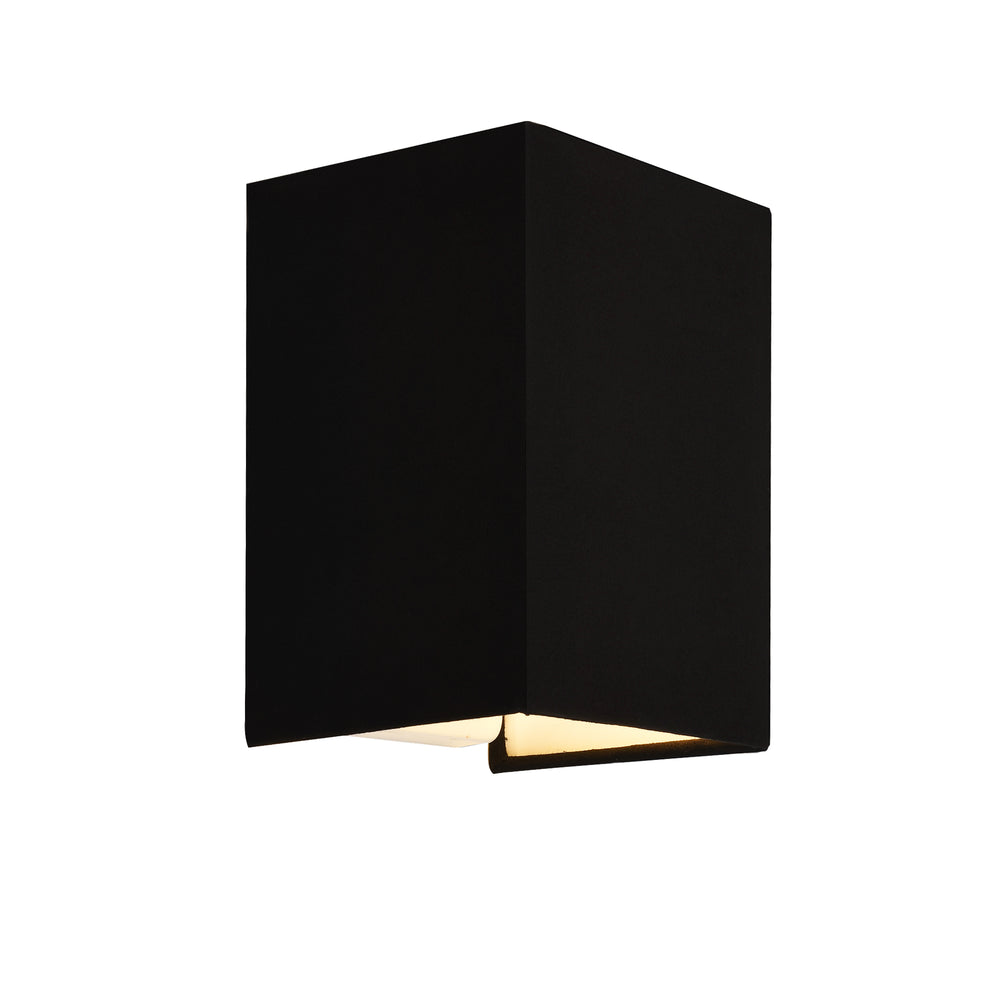 Lampada da parete Schwerin, nera