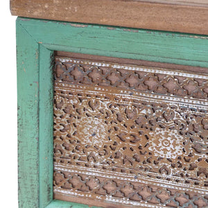 Wandregal HWC Hängeregal Holz massiv 65x16x13cm