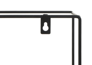 Wandregal HWC-K76 4 Regalböden Industrial 51x40x11cm