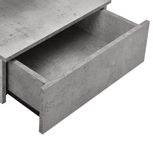 Nachttisch Amberg 40x35x31 cm Hängeregal mit Schublade