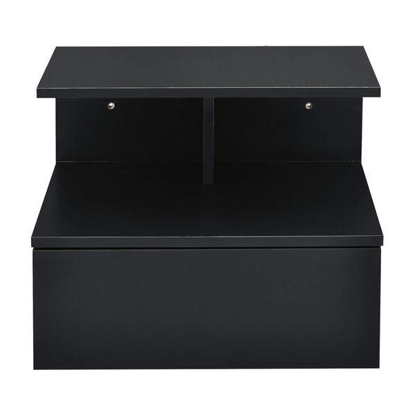 Nachttisch Amberg 40x35x31 cm mit Schublade und 2 Ablagen