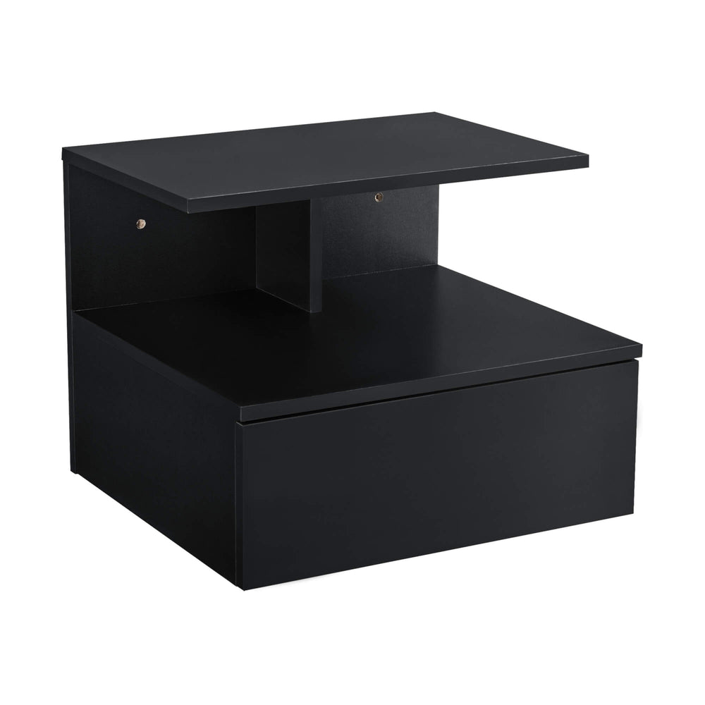 Comodino Amberg 40x35x31 cm con cassetto e 2 ripiani