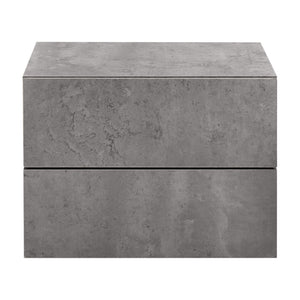 Nachttisch Amberg 40x29x30 cm Hängeschrank mit 2 Schubladen