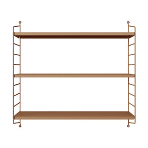 Modulares Wandregal Strängnäs Hellbraun matt