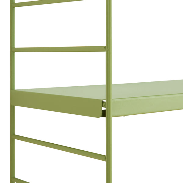 Modulares Wandregal Chicago Olivgrün Matt