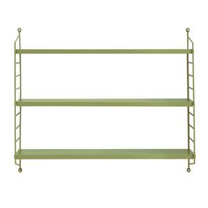 Modulares Wandregal Chicago Olivgrün Matt