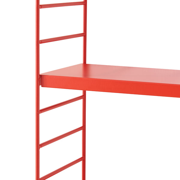 Modulares Wandregal Chicago Rot