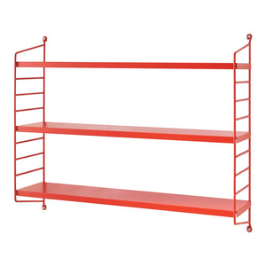 Modulares Wandregal Chicago Rot