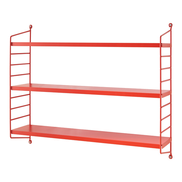 Modulares Wandregal Chicago Rot
