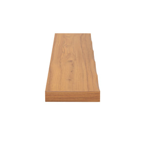 Wandregal Holz HYLLE 2er Set 100 x 19 x 4 cm natur
