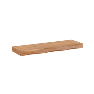 Wandregal Holz HYLLE 2er Set 60 x 19 x 4 cm natur
