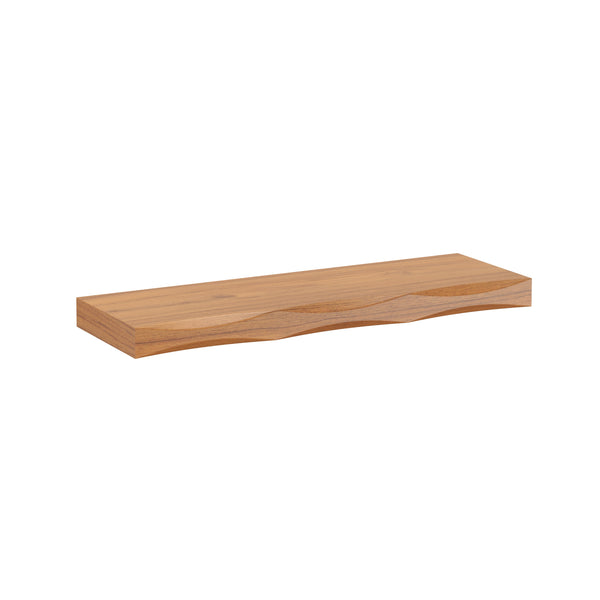 Wandregal Holz HYLLE 2er Set 60 x 19 x 4 cm natur