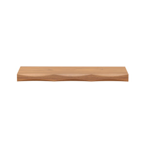 Wandregal Holz HYLLE 2er Set 60 x 19 x 4 cm natur