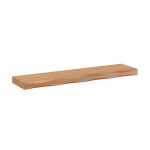 Wandregal Holz HYLLE 2er Set 80 x 19 x 4 cm natur