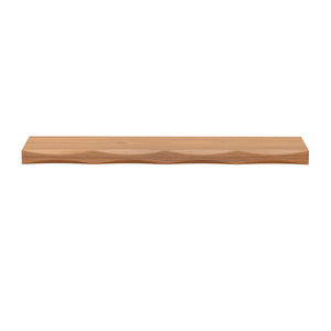 Wandregal Holz HYLLE 2er Set 80 x 19 x 4 cm natur