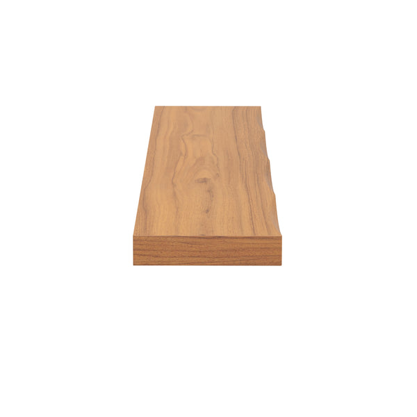 Wandregal Holz HYLLE 2er Set 80 x 19 x 4 cm natur