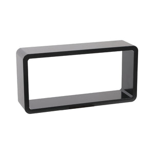 Wandregal NOVA 3er Set schwarz