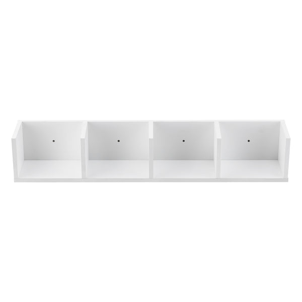 Wandregal Ekerö 95x17x16.5cm Weiss