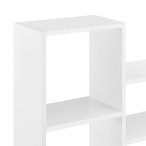 Wandregal Jacksonville Weiss 101x18x60cm mit 5 Ablagen