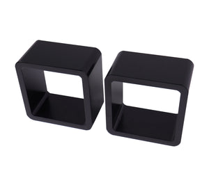 Wandregal SOLA 3er Set schwarz