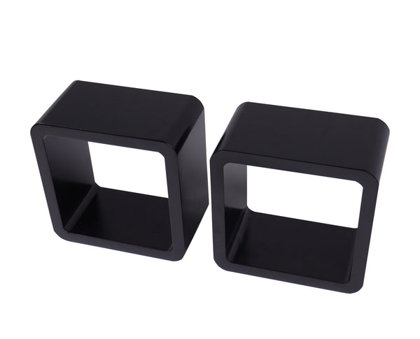 Wandregal SOLA 3er Set schwarz