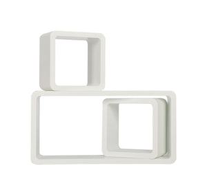 Wandregal SOLA 3er Set weiss