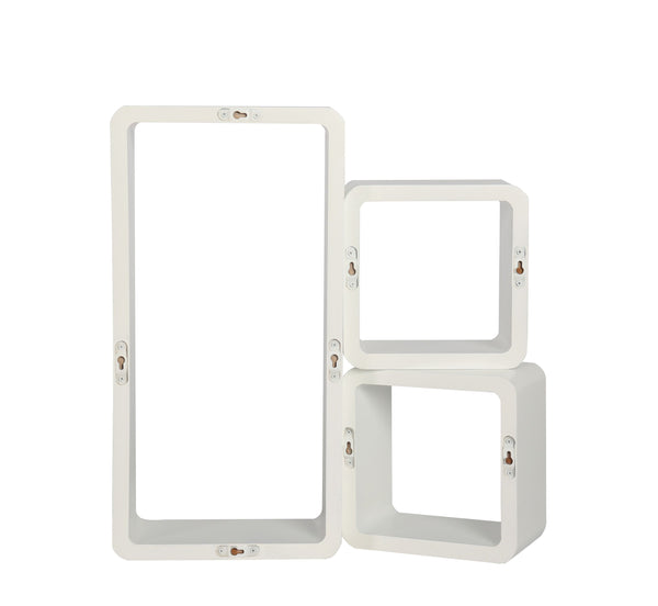 Wandregal SOLA 3er Set weiss